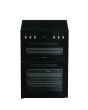 Hotpoint HDE6VDC2B1 60cm Double Oven Electric Cooker - Black