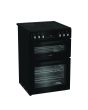 Hotpoint HDE6VDC2B1 60cm Double Oven Electric Cooker - Black