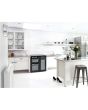 Leisure CS90C530K 90cm Electric Range Cooker with Three Ovens - Black