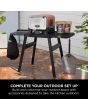 Ninja 4718J800EUUK Woodfire Universal Adjustable Stand & Side Table - Black