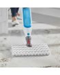 Shark S6001UK Klik n'Flip Manual Steam Pocket Mop - White/Blue Bird Blue