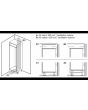 Siemens KI87VVFE0G 54.1cm 70/30 Integrated Fridge Freezer