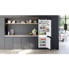 Siemens KI86NVFE0G 54.1cm 60/40 Built In Frost Free Fridge Freezer