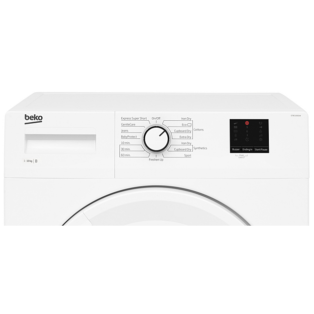 Beko DTBC10001W 10kg Condenser Tumble Dryer Sensor