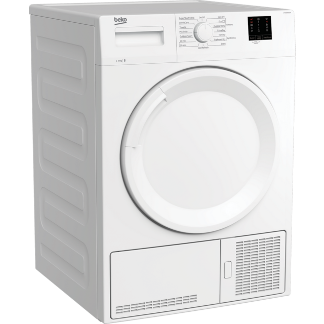 Beko DTKCE80021W 8kg Sensor Condenser Dryer White