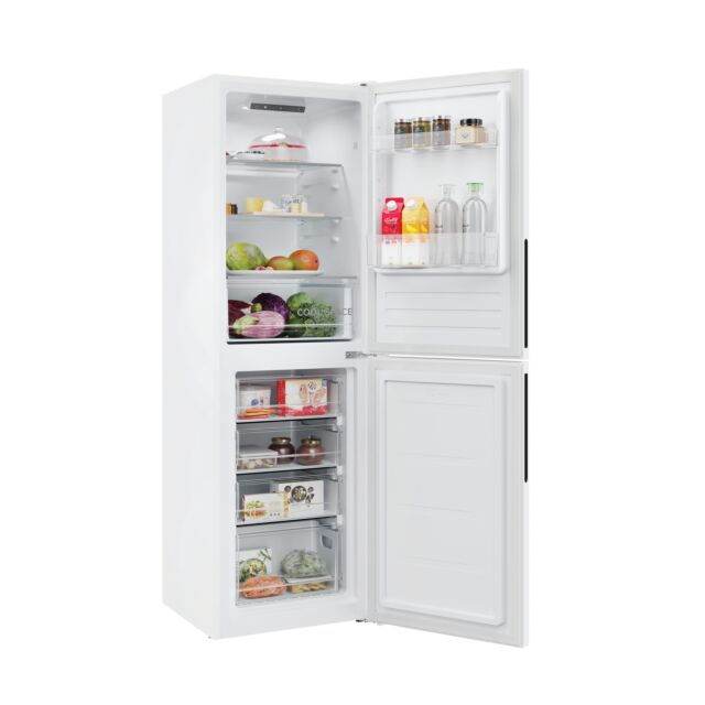 Hoover HVT3CLECKIHW 54.5cm Fridge Freezer - White