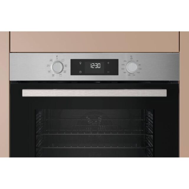 Hotpoint HOEU25CZXUK 59.5cm Built In Electric Single Oven - Stainless Steel