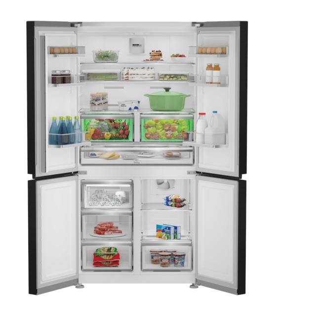 Hotpoint HPGF6564XK4UK 4 Door Plumbed Water Fridge Freezer