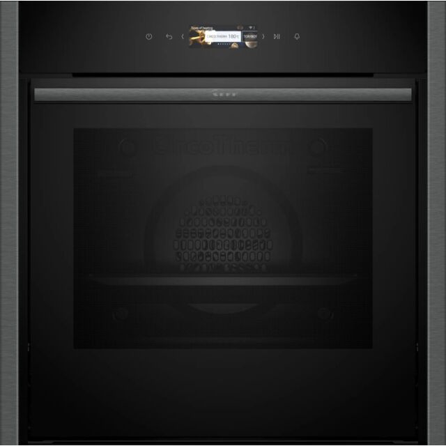Neff B54CR31G0B 59.6cm Built In Electric Double Oven - Graphite Grey