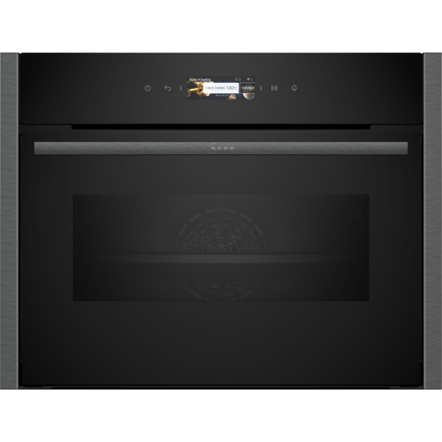 Neff C24MR21G0B Built In Compact Oven with microwave function