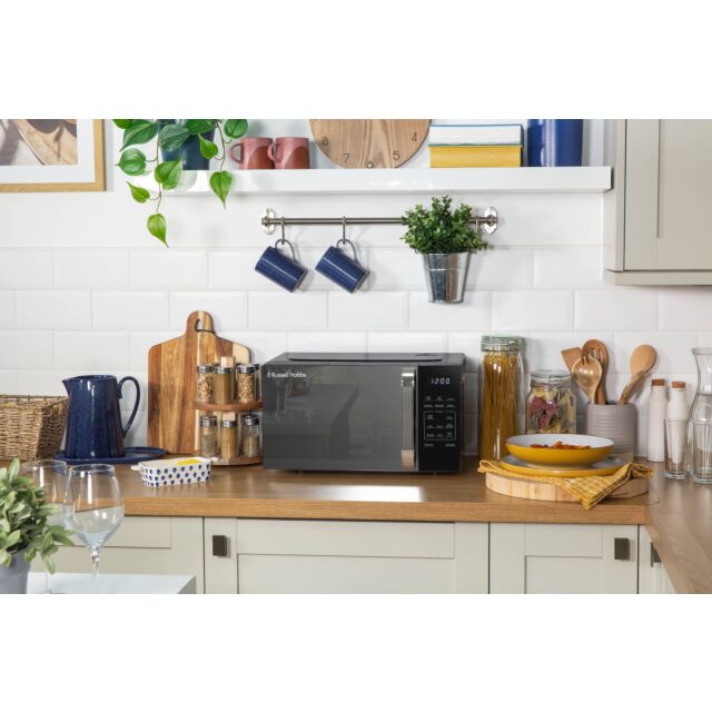 Russell Hobbs RHMT2045B 20 Litre Touch Control Digital Microwave - Black