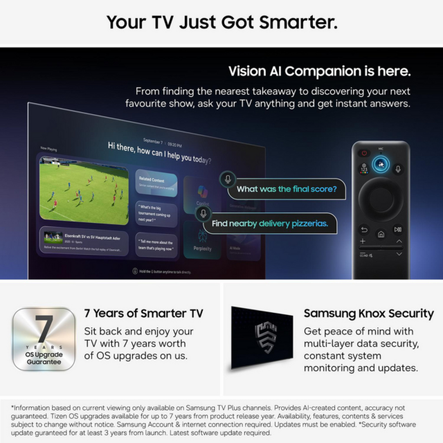 Samsung QE43QN73HAUXXU 43 Inch 4K Neo QLED Smart TV