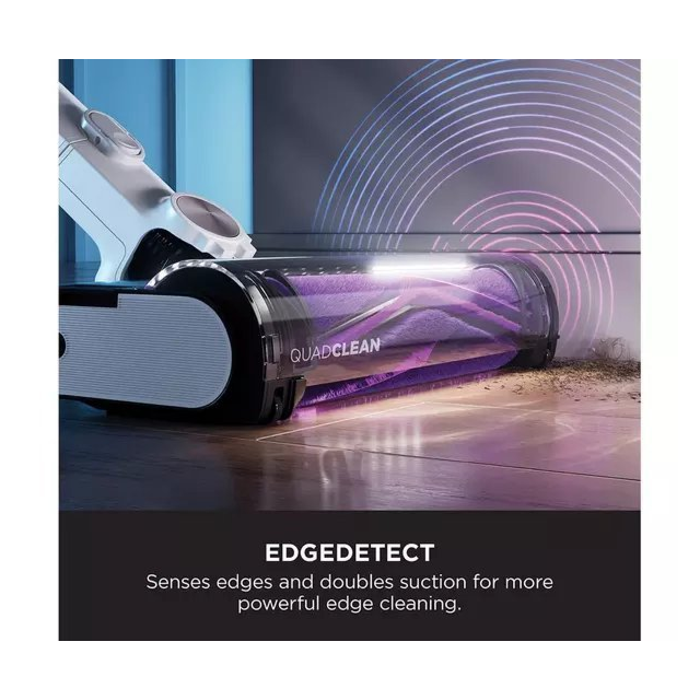 Shark IW3510UK Shark Detect Pro Cordless Vacuum Cleaner Auto-Empty System 1.3L - 60 Minutes Run Time - White/Ash Purple