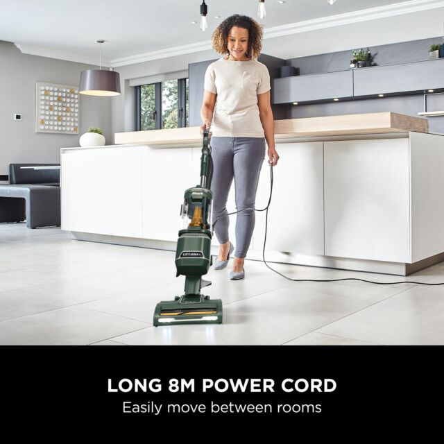 Shark NZ691UKT Anti Hair Wrap Upright Vacuum Cleaner with Lift-Away - Porsche Green