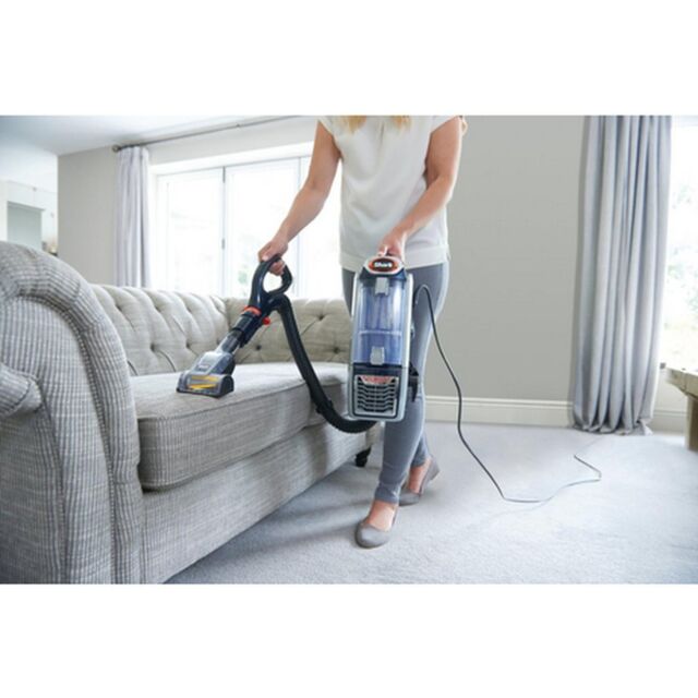 Shark NZ801UKT Anti Hair Wrap Upright Vacuum Cleaner - Blue - With Home and Car Cleaning Kit