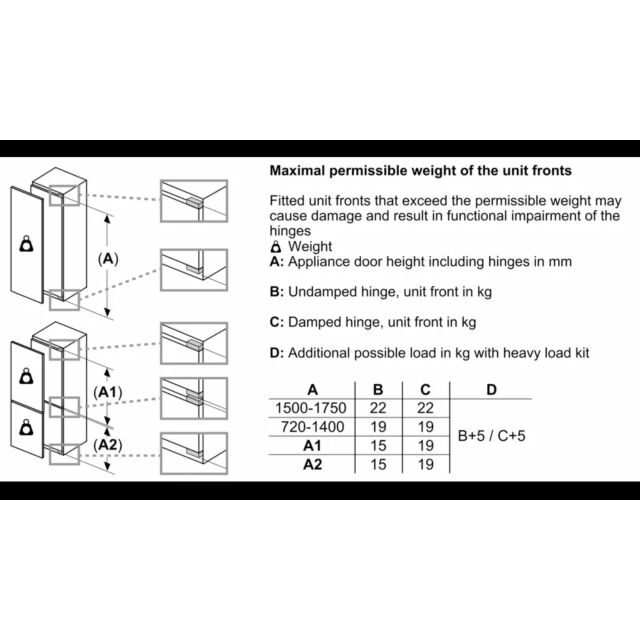 Siemens KI87VVFE0G 54.1cm 70/30 Integrated Fridge Freezer
